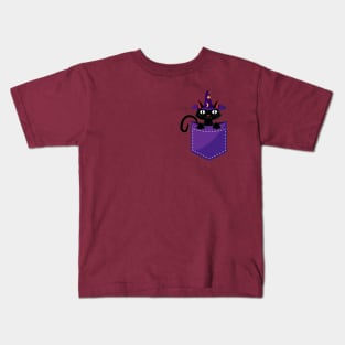 pocket cat Kids T-Shirt